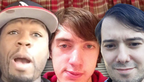 Martin Shkreli -- Pissed About 50 Cent Bullying ... Donates $10k!!