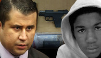 George Zimmerman -- Gun Auction Pulled ... But Not By Trayvon's Family