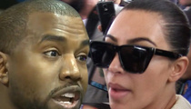 Kim and Kanye -- Threaten Blabbing Bodyguard with $30 Mil Lawsuit