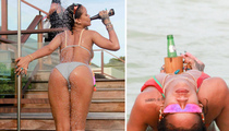 Rihanna -- I Can Work, Work, Work A Shower Pole ... (PHOTOS)