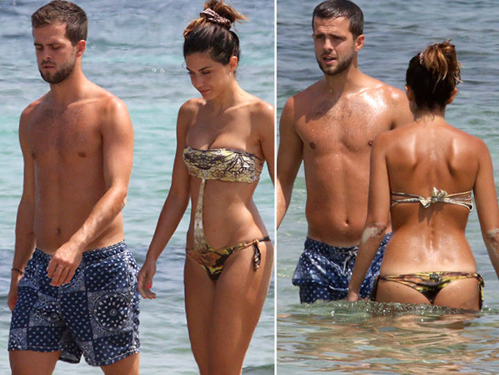 Soccer Superstar Miralem Pjanic Hot Wife Thongs Out In Ibiza - TMZ.com