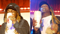 Lil Wayne -- Drinking Massive Amounts of Lean ... Hours Before Seizures (PHOTOS + VIDEO)