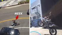 Meek Mill -- Sorry, Drake ... I Got Better Views of This Model's Ass (VIDEO + PHOTOS)