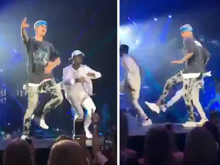 Justin Bieber I'm Plenty Swoll But I Can Still Dance!!! - TMZ.com