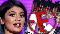 Kylie Jenner Cosmetics -- Your Lips Look Great ... But Your Company Gets an F!