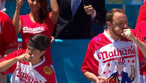 Joey Chestnut -- Oscar-Worthy Win at Hot Dog Competition