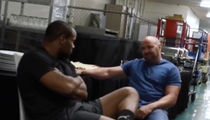 Daniel Cormier -- Moment Dana White Breaks Jones' Fight News (Video