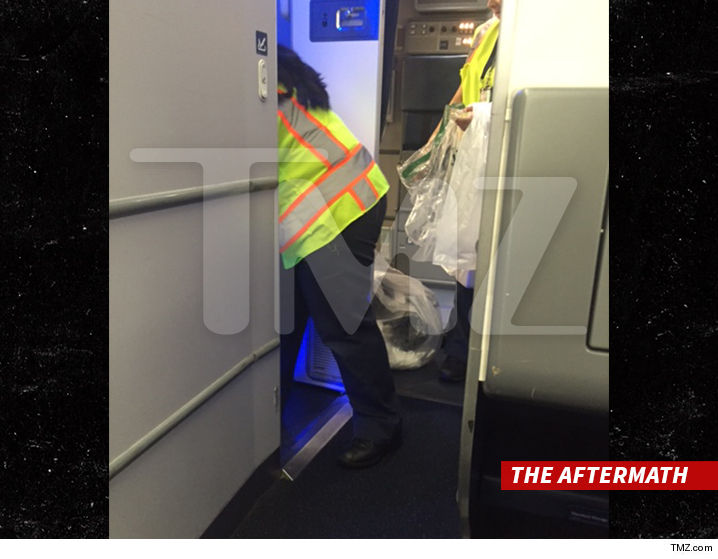 Photos Lamar Odom vomits and removed off Delta Flight