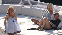 Lindsay Lohan -- I'm On a Boat ... Ciao, Egor! (PHOTO GALLERY)
