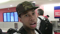 Tyga -- Welcome Back to the U.S. ... You're Under Arrest