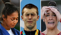 24 Olympic Cry Faces ... Check Out The Sobbing Snaps
