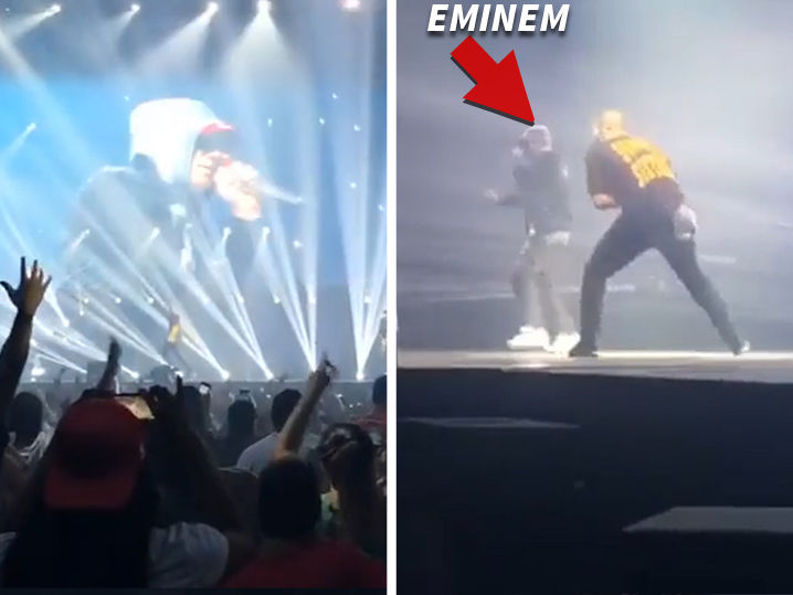 Drake Shares Stage with Eminem No Dissing, All Love (VIDEOS)