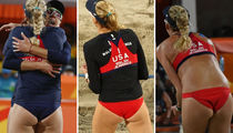 Beach Volleyball Olympian Kerri Walsh Jennings Gets The Bronze (Buns)