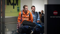 Team USA Swimmers -- Return to U.S. ... Yeah, We've Got Baggage (PHOTO GALLERY) 