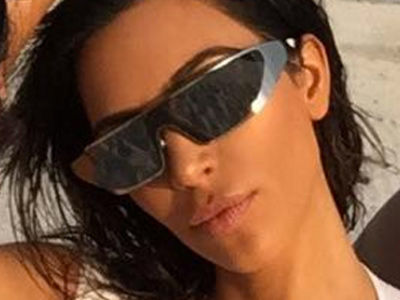 We See RIGHT THROUGH Kim's New Swimsuit -- And Daaaamn, This Is HOT!