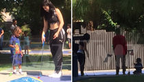 Kylie Jenner -- Stepping Up as Step Mom (PHOTOS)