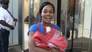Gabby Douglas -- Shoots Her Shot ... I'm 'In Love' With Hot British Actor