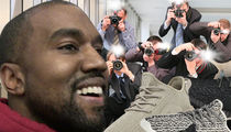 Kanye West -- Delivers on Promise ... Free Yeezys for Paps! (PHOTO)