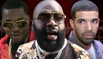 Rick Ross -- Warning, Drake ... I Will Go Off Leash! (VIDEO)
