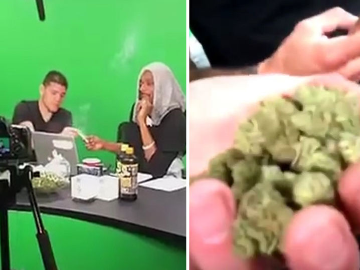 Nick Diaz Smokin With Snoop Tmz Com