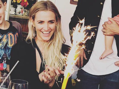 Ashlee Celebrates 32nd B-Day with Picture PERFECT Family -- See Bronx & Baby Jagger NOW!