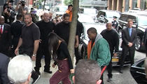 Kim Kardashian -- Arrives in NYC ... Presidential Level Security (VIDEO)