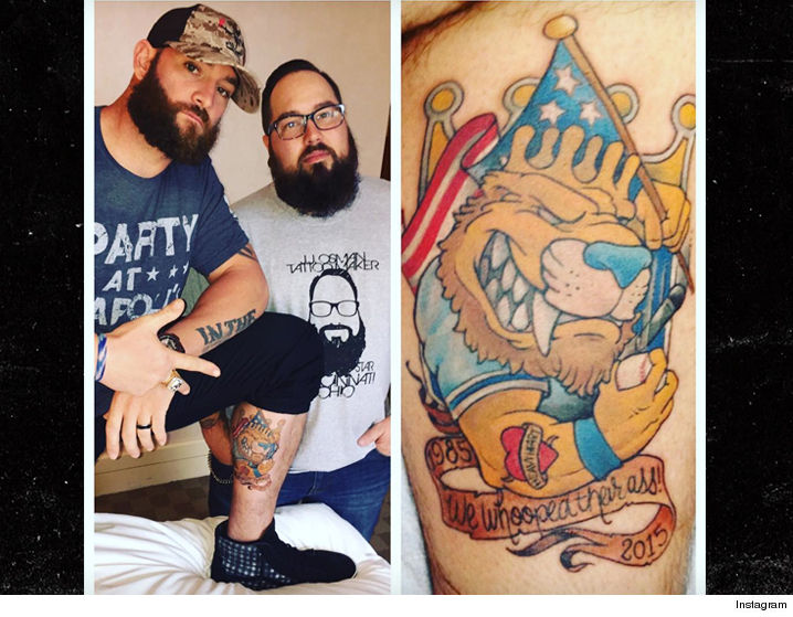 mlb s jonny gomes gets world series tat tmz com mlb s jonny gomes gets world series tat tmz com