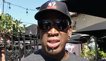 Dennis Rodman -- Charged with Hit-and-Run ... In Wrong Way Freeway Crash 