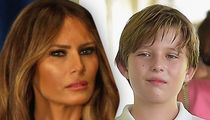 Melania & Barron Trump -- YouTuber Cashes in With Apology 