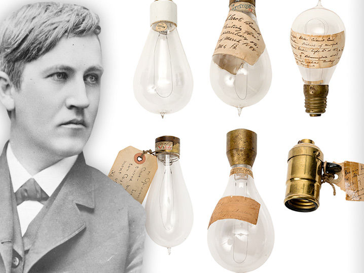 Thomas Edison Here's a Bright Idea 10k for 5 Light Bulbs! (PHOTO GALLERY)