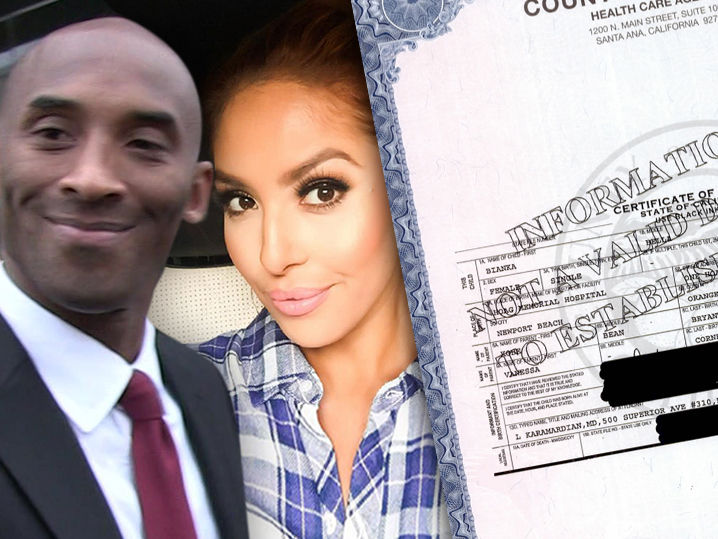Kobe Bryant's Daughter's Name is Bianka Bella Bryant - TMZ.com