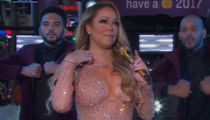 Mariah Carey Stops Singing During Time Square NYE Performance (VIDEO)