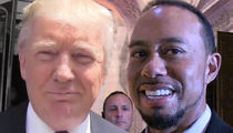 Tiger Woods Says Donald Trump CRUSHED IT at Golf