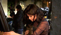 Selena Gomez Tells Paparazzi to Talk to the Hand (VIDEO)