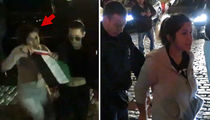 Bella Hadid & Kendall Jenner Bum-rushed by Flag Waving Fan, Fan Gets Cuffed (VIDEO)