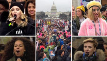 Women's March On Washington Draws Huge Crowds