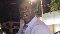 Magic Johnson: Let's Wait & See on Trump