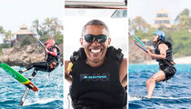 Barack Obama, Richard Branson -- Kitesurfin' USA