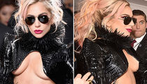 22 Photos of Lady Gaga's Crazy Cleavage at the Grammys