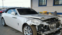 Kris Jenner's Totaled Rolls-Royce Up For Sale (PHOTOS)