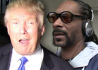 Donald Trump -- If Snoop Pointed Gun at Obama He'd Be Jailed!