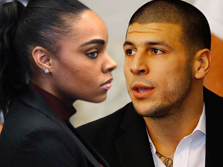 Aaron Hernandez's Fiancee Sues Over Prison Suicide Evidence
