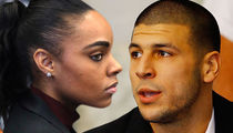 Aaron Hernandez's Fiancee Sues Over Prison Suicide Evidence