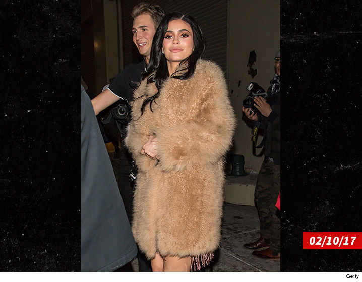 Kylie Jenner faces backlash from anti-fur protesters at Las Vegas event Kylie Jenner faces backlash from anti-fur protesters at Las Vegas event