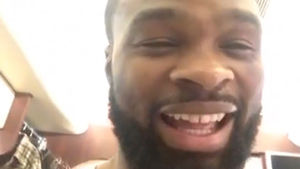Tyron Woodley Says He Made $16K Being Barry Sanders