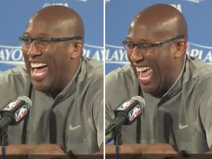Warriors Coach Mike Brown Laughs Hysterically At Lonzo Ball's $500 Shoe