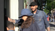 Carmelo and La La Anthony -- We Are Still Family ... Do Mother's Day Together