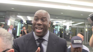 LAKERS' MAGIC JOHNSON 'EXCITED' ABOUT #2 PICK Won't Commit to Lonzo Ball