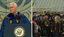Mike Pence Makes Notre Dame Graduates Walk Out on His Commencement Speech (VIDEO)