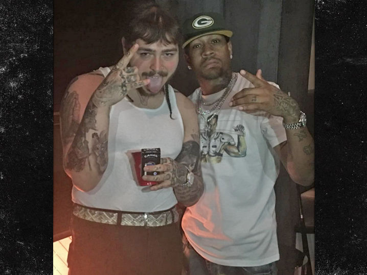 Post Malone Finally Plays 'White Iverson' for Allen Iverson (VIDEO)